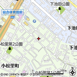 大阪府岸和田市小松里町2461周辺の地図