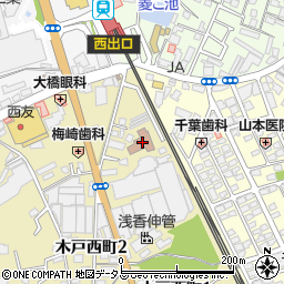 河内長野市立千代田公民館周辺の地図