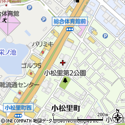 大阪府岸和田市小松里町2428周辺の地図