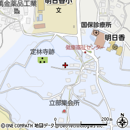 定林寺周辺の地図