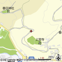 奈良県高市郡明日香村上居周辺の地図