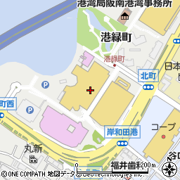 好日山荘岸和田カンカンベイサイドモール店周辺の地図