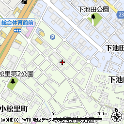 大阪府岸和田市小松里町2465周辺の地図