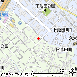 大阪府岸和田市小松里町2476周辺の地図