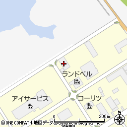 株式会社赤田運輸産業　港町倉庫周辺の地図