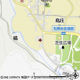 奈良県高市郡明日香村島庄52周辺の地図