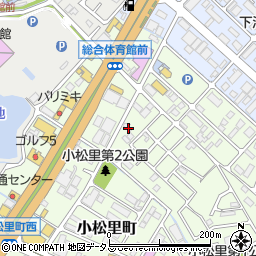 大阪府岸和田市小松里町2434周辺の地図
