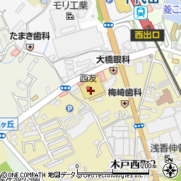 ファッションセンターしまむら西友千代田店周辺の地図