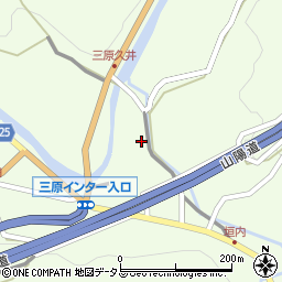 広島県三原市八幡町垣内554周辺の地図