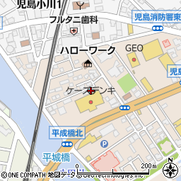 とみ美容室周辺の地図