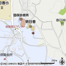 奈良県高市郡明日香村立部743周辺の地図