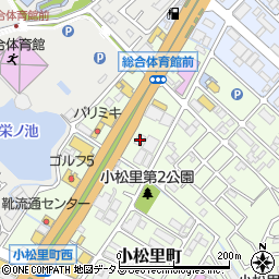 大阪府岸和田市小松里町2416周辺の地図