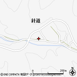 奈良県桜井市針道258周辺の地図