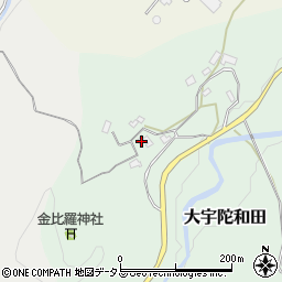 奈良県宇陀市大宇陀和田50周辺の地図