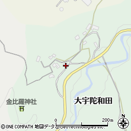 奈良県宇陀市大宇陀和田47周辺の地図