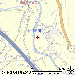 広島県尾道市木ノ庄町木門田1417周辺の地図