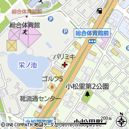 大阪府岸和田市小松里町2560周辺の地図