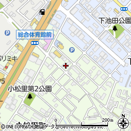 大阪府岸和田市小松里町2502周辺の地図