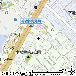 大阪府岸和田市小松里町2437周辺の地図