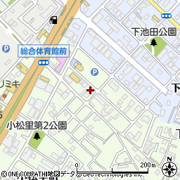 大阪府岸和田市小松里町2501周辺の地図
