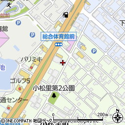 大阪府岸和田市小松里町2423周辺の地図