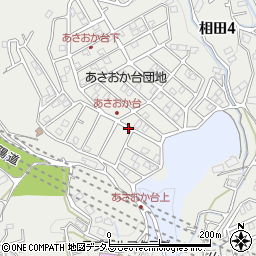 あさおか台第一公園周辺の地図