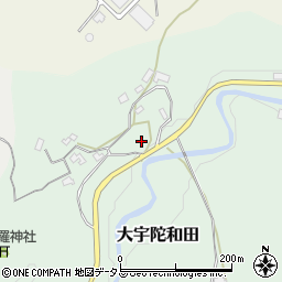 奈良県宇陀市大宇陀和田44周辺の地図