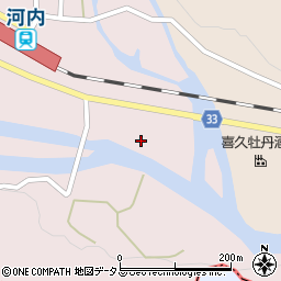 広島県東広島市河内町中河内618周辺の地図
