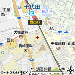 タイムズ千代田駅前第４駐車場周辺の地図