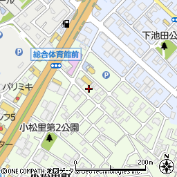 大阪府岸和田市小松里町2505周辺の地図
