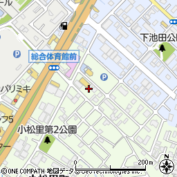 大阪府岸和田市小松里町2504周辺の地図