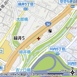 ＨｏｎｄａＣａｒｓ広島緑井店周辺の地図