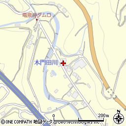 広島県尾道市木ノ庄町木門田1527周辺の地図