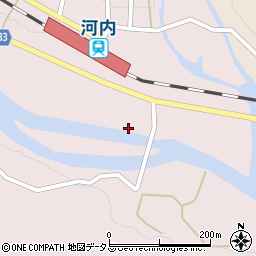 広島県東広島市河内町中河内643周辺の地図