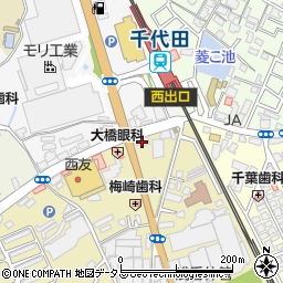カギの救急車千代田駅前店周辺の地図