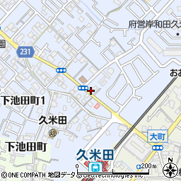 鎧寿司周辺の地図