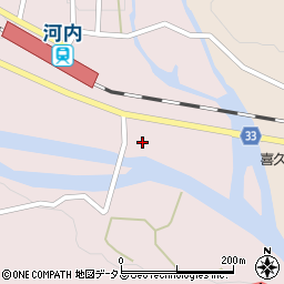 広島県東広島市河内町中河内627周辺の地図