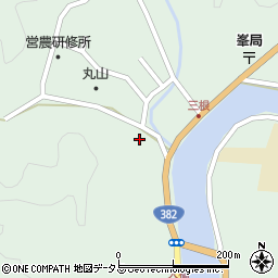 長崎県対馬市峰町三根23周辺の地図