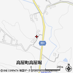 広島県東広島市高屋町高屋堀957周辺の地図