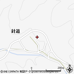 奈良県桜井市針道242周辺の地図
