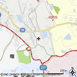 大阪府大阪狭山市大野西650周辺の地図