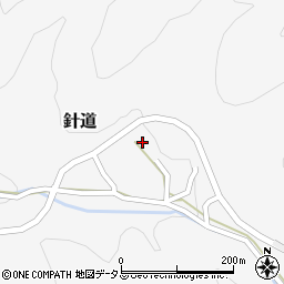 奈良県桜井市針道242-1周辺の地図