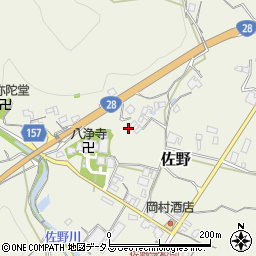 兵庫県淡路市佐野736周辺の地図