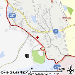 大阪府大阪狭山市大野西712周辺の地図