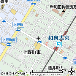株式会社ヤクルト堺ヤクルト販売・大宮センター周辺の地図