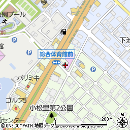 大阪府岸和田市小松里町2510周辺の地図