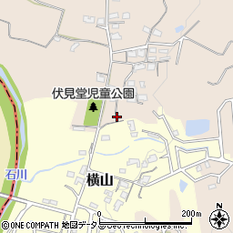 大阪府富田林市伏見堂385-8周辺の地図