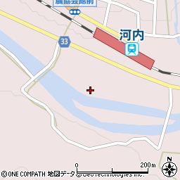 広島県東広島市河内町中河内756周辺の地図