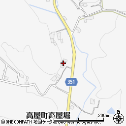 広島県東広島市高屋町高屋堀958周辺の地図