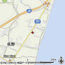 兵庫県淡路市佐野687周辺の地図
